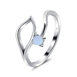 Opal Silver Rings NSR-2208